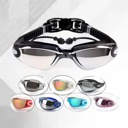 Профессиональные водонепроницаемые миопии плавательные очки для взрослых 240416