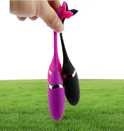 Masaj Kablosuz Uzaktan Kumanda Vibrator Titreşimli Yumurtalar Seks Oyuncak Vibratörleri Kadınlar İçin Dildo Klitoris Vajina Masajı Yetişkinler Fidget 1189419