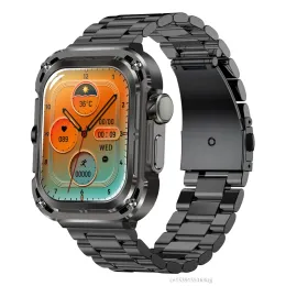 제어 Z85 Max Smart Watch Men Bluetooth Call Lingdong Island 심박수 건강 모니터링 야외 스포츠 피트니스 추적기 스마트 워치