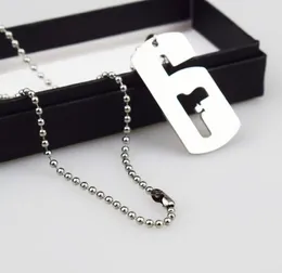 Gra Rainbow Six Siege Naszyjniki dla mężczyzn Tom Clancy039s Silver Link Chain Naszyjnik Women Men Men Jewelry9738207