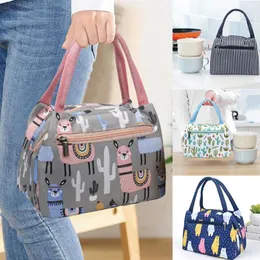 Storage Bags Sell Lunch Bag 2024 Fashion Portable Waterproof Thickness Picnic Office Loncheras Para Mujer Food