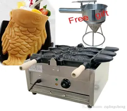 Новое коммерческое использование пищевого оборудования мороженое Taiyaki Maker Fish Конус Waffle Machine8946357