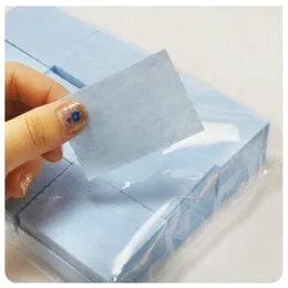 2024 Nagellackborttagare Torkar Rengöring av luddfri pappersdyna Soak Off Remover Manicure Toollint Free Nail Wipe Pads för nagellackborttagare