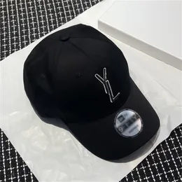 Designerskie czapki baseballowe luksusowe czapkę casquette solidny kolor klasyczny liter