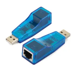 2024 Extern RJ45 LAN -kort USB till Ethernet -adapter för Mac iOS Android PC Laptop 10/100 Mbps Network Hot SaleFor USB LAN Card Mac