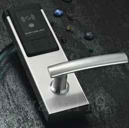 Kontrollera hotelldörrlås Elektroniskt RFID -kort Smart Lock Intelligent Digital Keyless Door Lock Safe For Hotel Resort Office Apartment