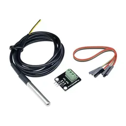 O novo suíte de sensor de temperatura DS18B20 de alta precisão para Arduino com o Módulo 2024 do Adaptador de Sensor oferece temperatura precisa - para