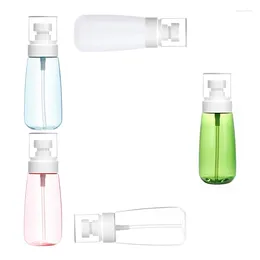 Förvaringsflaskor 100 ml x 30 fin dimsprutflaska plastsprutan påfyllningsbar reseparfymförpackning makeup toner bärbar atomizer