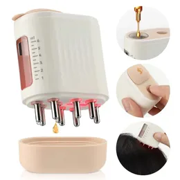 EMS Electric react reavent massage comb therapy red light therapy leghager prush press brush hawr medicine active action 240412