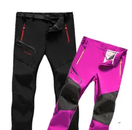 2021outdoor Soft Shell Soluing Dressing Elastic Pantaloni da pesca da donna Donne Waterproof Wearfy Resistenti Exiple e trasparente pantaloni da arrampicata da trekking8666366