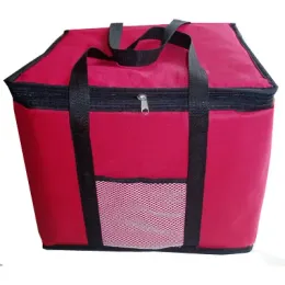 Bolsas muito grandes e com alto espessamento Bolsa de refrigerador de pacote de gelo isolado Pizza Bolsa de Pizza Fresh Delivery Delivery Recipler