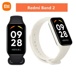Armbänder Xiaomi Redmi Band 2 Smart Armband 7 Farbe 1,47 "Bildschirm MiBand Blut Sauerstoff Fitness Tracker Bluetooth wasserdichte Smart Band 2
