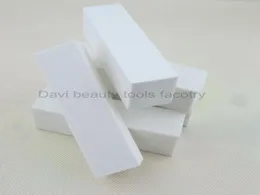 100pcslot White Nail Buffer Block Slip File Acrylic Nails9215816