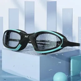 Professional Swimming Goggles HD Waterproof Anti Fog Silicon Cap Water Racing Sports Equipment for Men Women 240416