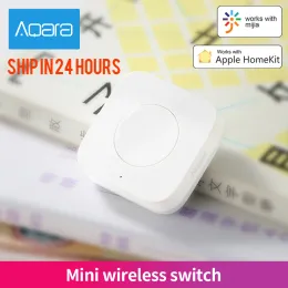 Control Aqara Smart Wireless Switch Smart Remote One Key Control Intelligent Application Home Security APP Control Wrok with Homekit