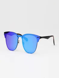 Дизайнерские модные солнцезащитные очки бренд Mens Fashion Sun Glasses Woman Cat Eye Sunglasses des Lunettes de Soleil UV400 Pink Mirror Lense2395712