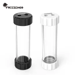 Purifiers FREEZEMOD Computer water cooling 2023 diameter 50MM cylindrical POM transparent industrial water tank built in filter. YSX5PM3