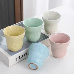 Кружки макарон чайная чашка мастер керамика большой набор кофейная вода творческая пара
