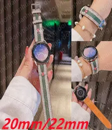 20 مم 22 ملم فرقة Samsung Galaxy Watch 4 3 Classic 5 Pro 2Gear S3 Wristband Leather Designer Bee Snake Huawei Watch GT 2 4928568