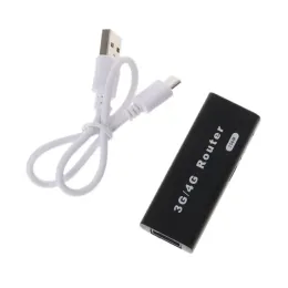 Routery USB bezprzewodowy router Mini Wi -Fi WLAN Hotspot 3G Klient 150 Mbps WiFi Adapter