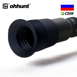 SCOPES OHHUNT Scalabilità in gomma Vista da 40 mm di diametro Accepidi per la protezione oculare Accessori per la caccia all'ombre dell'ombre