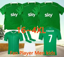 2024 Irlanda Home Green Soccer Jerseys Cup Kit Kid Doherty Duffy 23 24 25 Seleção nacional Tops Tee Egan Brady Keane Hendrick