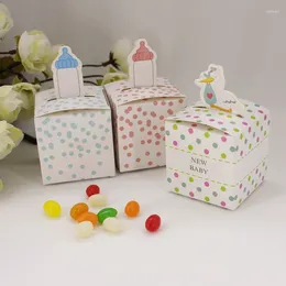 Geschenkverpackung 50 x Fütterungsflasche Candy Box Babyparty Kinder Geburtstagsfeier Deco Supply