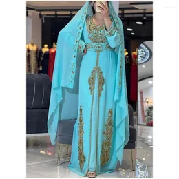 Abbigliamento etnico Modello africano Abaya Dubai Formale Moroccano camicia lunga tendenza della moda femminile