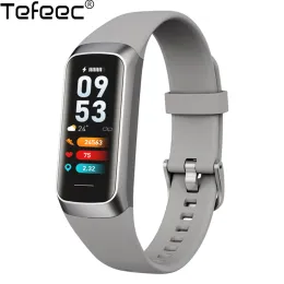 Armband 2022 Smart Armband AMOLED SCREE Body Thermometer Heatr Rate Monitor Fitness Traker Waterproof Smart Band för Xiaomi Huawei