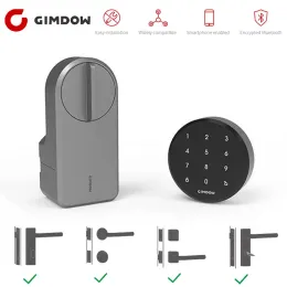 Kontroll Gimdow Lösenordslås Electric Bolt Lock Home Safe Hotel Lock Smart Door Locker Intelligent Lock For House Phone App Control