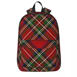 Zaino Royal Stewart Tartan Cross Plaid Boys Girls BookBag Students Borse School Borse Kids RucksAck Travel Occiglia Borsa