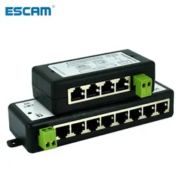 Новое прибытие 4 портов POE инжектор POE Splitter для CCTV Network Power Power Over Ethernet IEEE8023AF - Высокое качество и надежная мощность