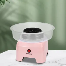 Procesory elektryczne DIY Słodka Cotton Candy Maker Portable Cotton Sugar Floss Machine Dziewczyna chłopiec prezent na Dzień Dziecka Spun Sugar Machine