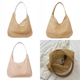 Ladies Beach Bags Summer Evening Fashion Women's Womensheld Woven Bag Модная одно плечо