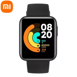 الساعات الأصلية Xiaomi Mi Smart Watch Lite 1.4 بوصة تعمل باللمس ، ومقاومة للماء 5atm ، ونظام تحديد المواقع العالمي (GPS) ، والخطوات ، ومراقبة معدل النوم ومعدل ضربات القلب ،