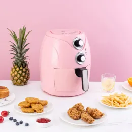 Fryers 5L Zdrowe powietrze Fryer 220V Inteligentny automatyczny piekarnik wielofunkcyjny EU Crytki Nets Mozzarella Stick Maker