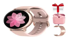 Smart Watch Women DT88 Prostrapearphone ECG Fitness Music Control Smartwatch 남성 Samsung Huawei iPhone H09877233 용 방수 추적기