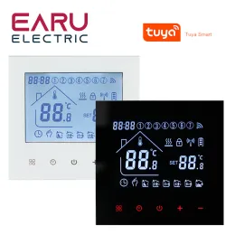 Управление Wi -Fi Smart Thermostat Tempertant Controller Электрический пол нагреватель TRV Водный газовой котел Дистанционное управление Bytuya Alexa Google Home