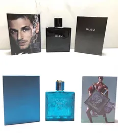 Kadzidełka perfumy bleu mężczyzna 100 ml trwały dezodorant szybki wysyłka Kolonia dla mężczyzn spary