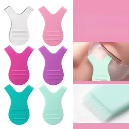 5Pairs Eyelashes Perming Rods Soft Silicone Eyelash Extension Lifting Pad Eye Lash Lift Curlers Curl Shields Pads with Y Brush