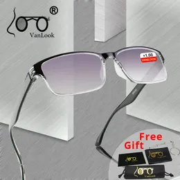 Erkekler Görme Gözlükleri Okuma Grad lens Anti UV400 Cam Grafas Lectura Retro 1 1.25 1.75 2 2.25 2.75 3.25 240415