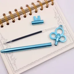 Pennor Jonvon Satone 30 st Vintage Key Plastic Gel Pen Creative Cute Kawaii Pennor For Kids School Supplies Wholesale Cute Stationery Pen