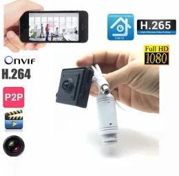 Lens 2.0 Megapixel Sony IMX323 Mobile Phone Remote View Mini Micro 1080P HD P2P IP Network Atm Camera With POE And Audio Input