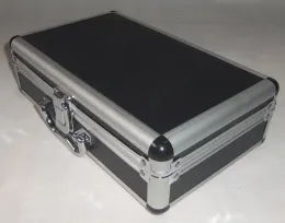 Talici Nuovo cassetta degli attrezzi in alluminio portatile cassetta strumento cassetta strumento di archiviazione Case di profilo resistente all'impatto portatile con spugna di rivestimento