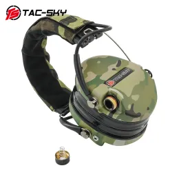 Tillbehör Tacsky Tactical Headset Sordin IPSC Version Pickup Sound Noise Reduction Outdoor Hunt Air Gun Shooting Protective Earmuffs