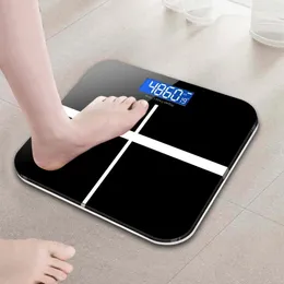 Dispositivo de pesagem de perda de peso LED Display Smart Body Scale USB Charging Precision Electronic for Home Office Adult 240419