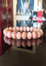 MG1116 8 mm Trendy Finest Natural Mozambique Sunstone Bead Bracelet para homens de alta qualidade Energia de pedra preciosa Bracelet2214064