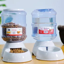 Haustiertrinker Katzenhund Automatisch Feeder trinken Tierwater Wasserschale für Haustiere Hunde Automatische Trinker