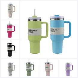 الولايات المتحدة الأسهم نيون الوردي Flamingo Tumbler Tumbler Agent H2.0 نسخة طبق الأصل