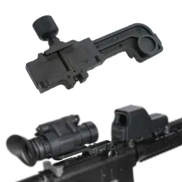Scopes Tactical Polymer 20mm Picatinny Rail NVG Mount Fit PVS 14 Pulsar GS 1x20 Nachtsichtsgewehr Scope Sichtungsbereich für die Jagd